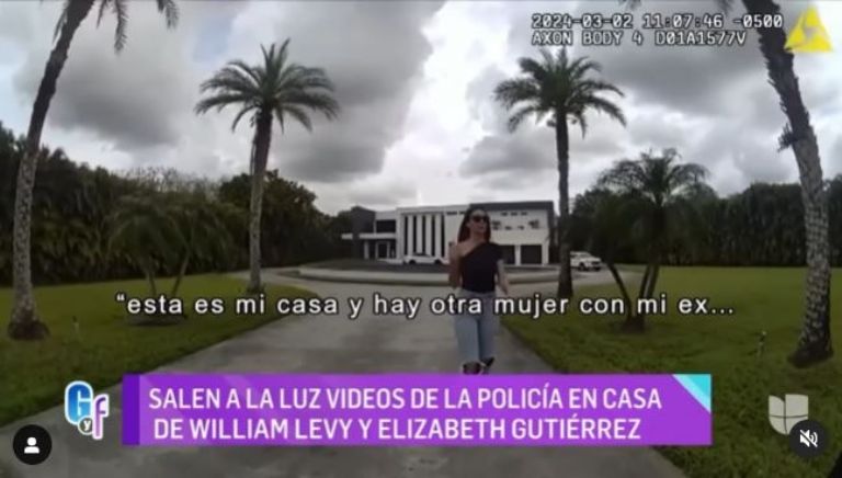 Filtran video de la llegada de la Policía a casa de William Levy