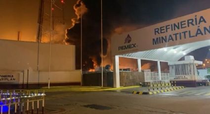 Incendio en la Refinería de Minatitlán: Reportan explosión y fuerte fuego; esto sucedió