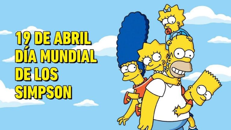 Día Mundial de Los Simpson 2024 19 de abril