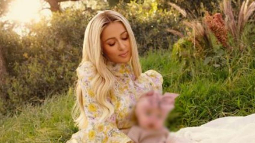 Paris Hilton finalmente revela el rostro de London en una tierna sesión de fotos con su familia