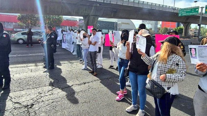 Caos en Periférico Norte, familiares piden búsqueda de Pablo Ramírez en Naucalpan