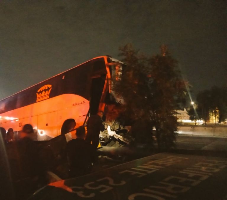 Accidente en la calzada Ignacio Zaragoza