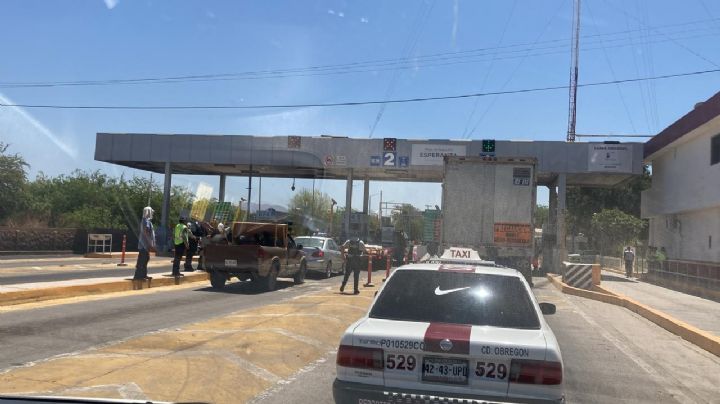 Toman caseta de Esperanza en Cajeme y denuncian a funcionario de Capufe