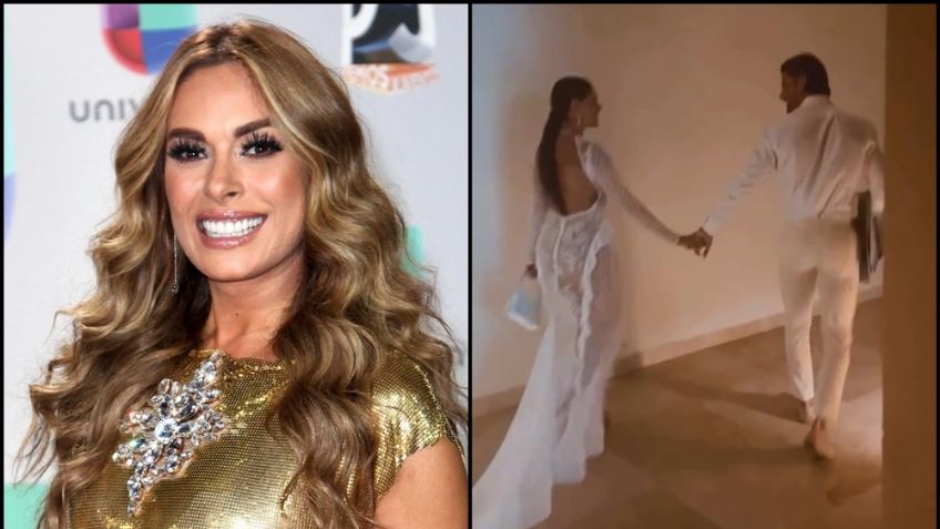 (FOTO) ¿Boda en Televisa? Galilea Montijo se va de la CDMX y es captada vestida de blanco