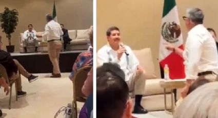 "¡Tú me torturaste!": Confrontan a exgobernador Javier Corral en foro de Ciudad Obregón