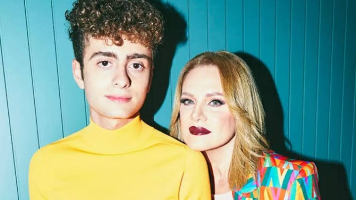 Érika Buenfil revela por qué su hijo usa vestidos; confiesa que él se los roba