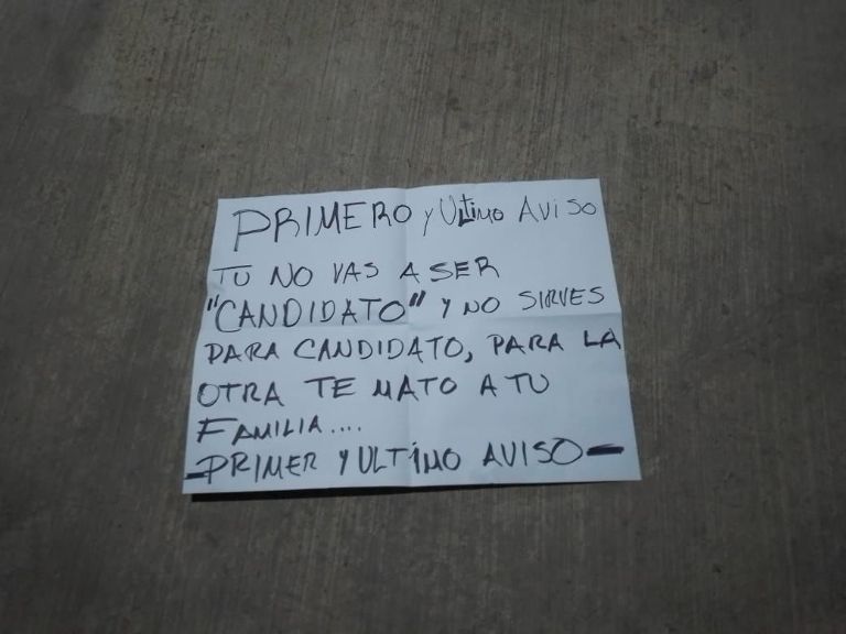 Balean a Arturo Lara, candidato del MC en Amanalco