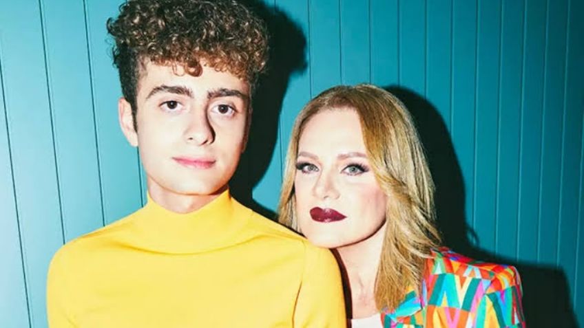 Érika Buenfil revela por qué su hijo usa vestidos; confiesa que él se los roba