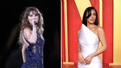 Foto ilustrativa de la nota titulada ¿Qué dijo? Kim Kardashian responde a Taylor Swift tras reavivar su enemistad