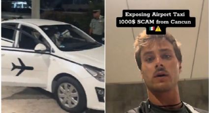 Taxista en Cancún intenta cobrar 17 mil pesos a extranjeros; Guardia Nacional lo detiene