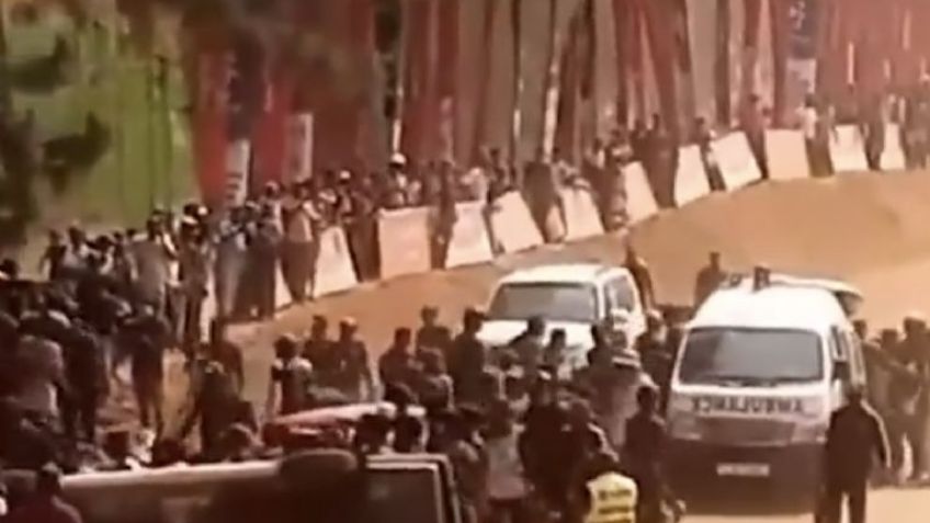 Tragedia en rally de Sri Lanka deja 7 muertos y decenas de heridos tras chocar con el público