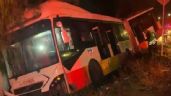 Foto ilustrativa de la nota titulada VIDEO: Así fue el fuerte accidente del Mexibús de la Línea 4 que iba a Indios Verdes