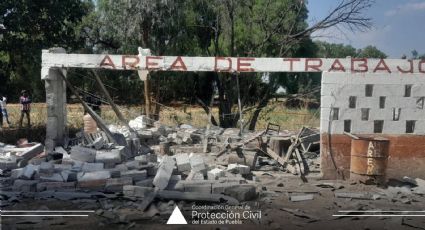 Explota polvorín en Puebla; reportan saldo de 2 muertos y un herido de gravedad