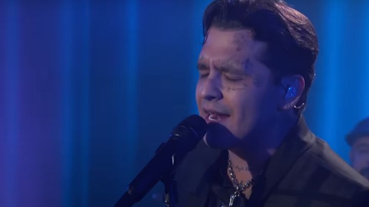 "Estamos de lujo": Christian Nodal lleva mariachis al programa de Jimmy Kimmel