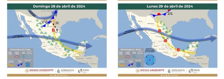 Clima en Sonora para el fin de semana. Foto: Conagua