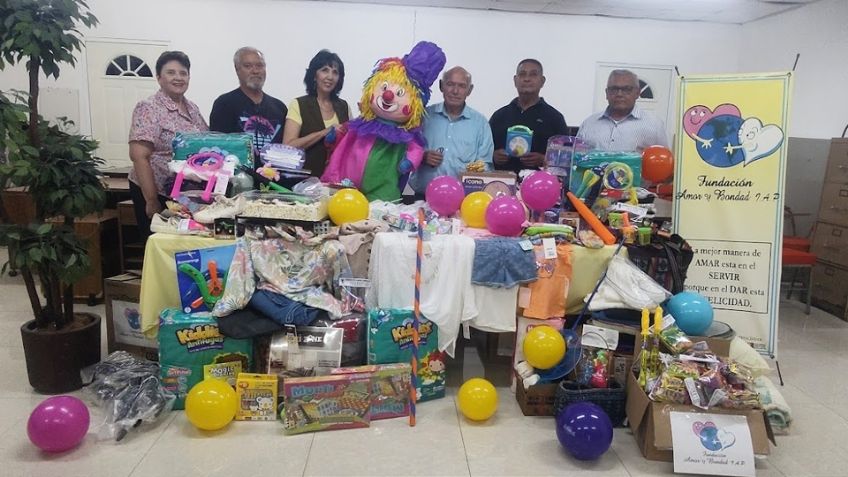 Día del Niño: Fundación Amor y Bondad dona apoyos a grupos vulnerables en Cajeme