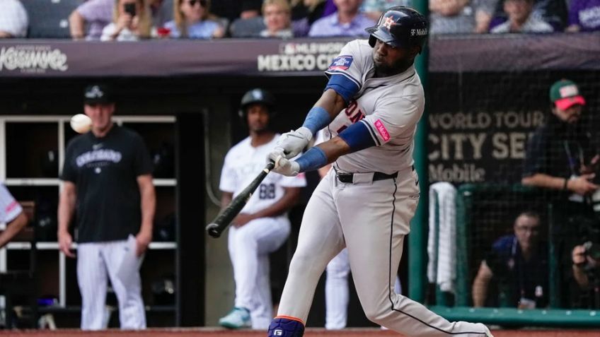 MLB en Ciudad de México: Astros se imponen ante Rockies y se llevan el primer juego
