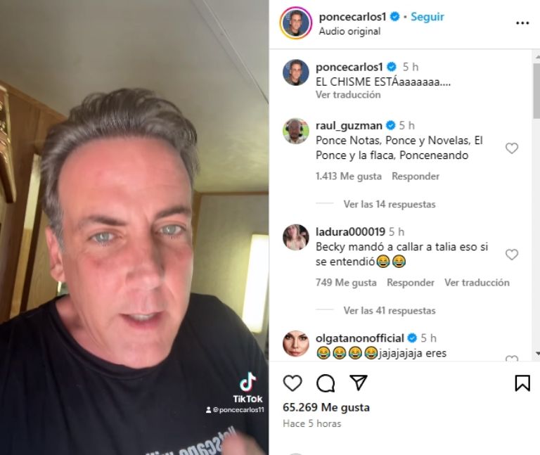 La declaración del presentador no ofreció claridad