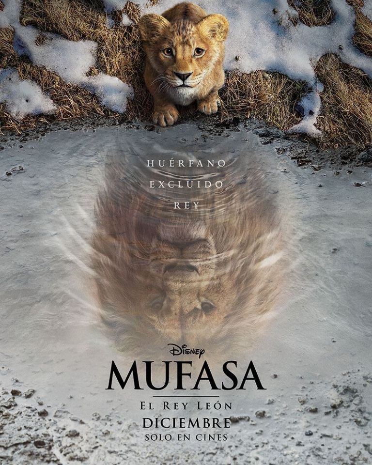 Poster oficial de Mufasa: El Rey León