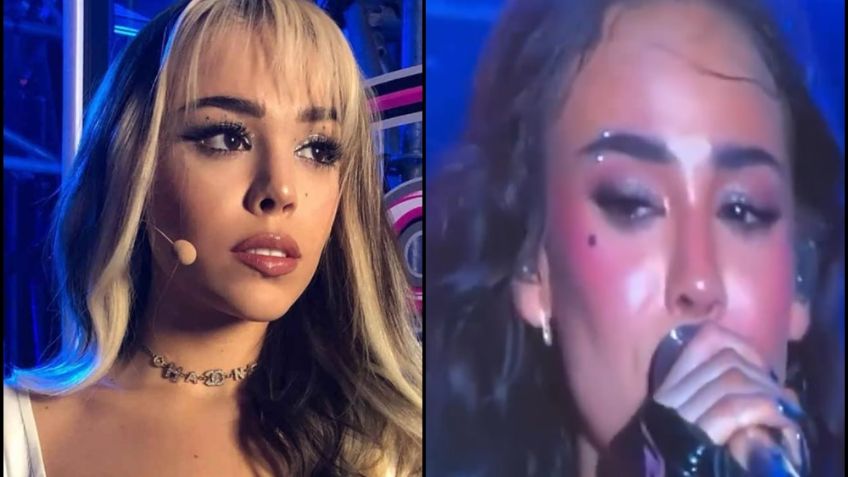 Danna no lo soporta más y se quiebra en llanto al escuchar los gritos de la gente