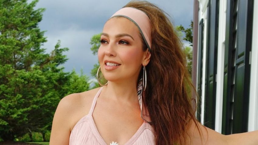 VIDEO capta pelea entre Thalía y Becky G en los Latin AMAs 2024: "Thalía es la villana"