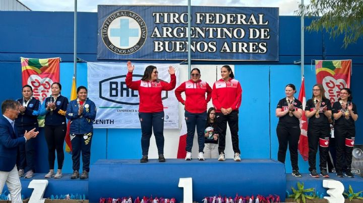 ¡Andrea Ibarra es de oro! La hermosillense brilla en Campeonato de Las Américas de Tiro Deportivo