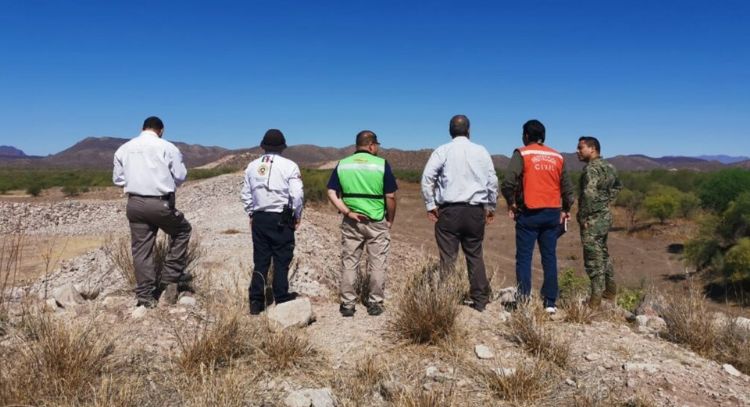Empalme y Guaymas: Protección Civil supervisa presa y bordos para evitar inundaciones