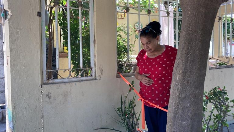 Vecina relata la situación con drenajes colapsados