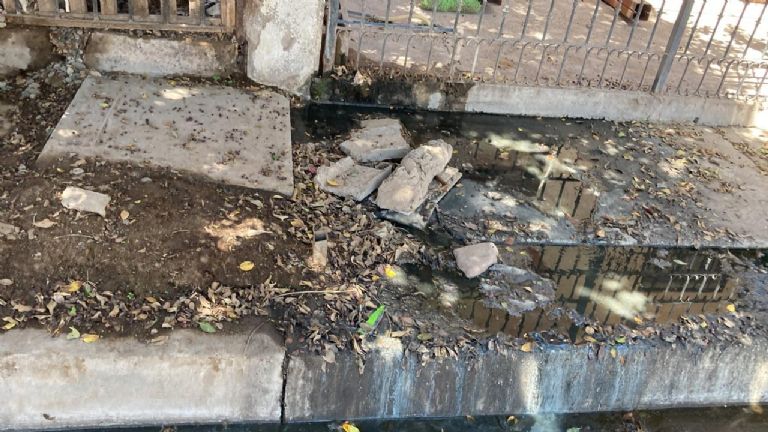 Drenaje colapsado ya causó problemas de salud a vecinos