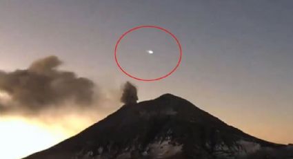 Misteriosa luz es captada en el Popocatépetl y despierta especulaciones en redes sociales