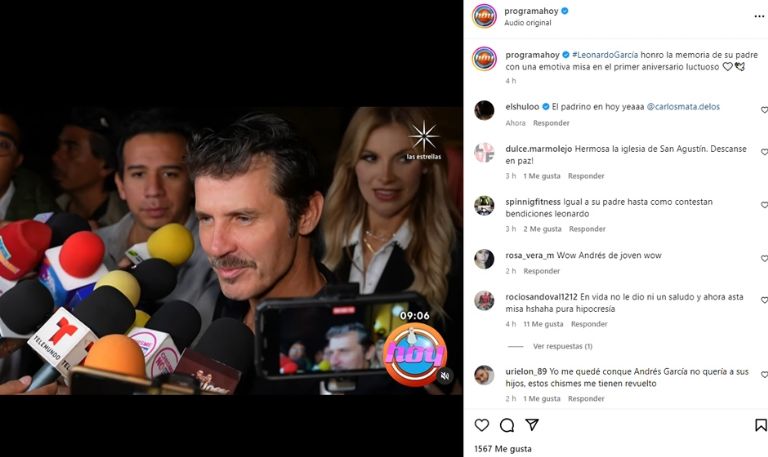 Exgalán de TV Azteca llega a Hoy de luto