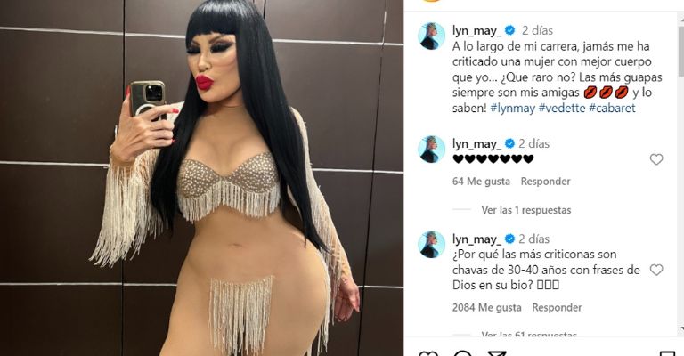 Lyn May se pelea con fan