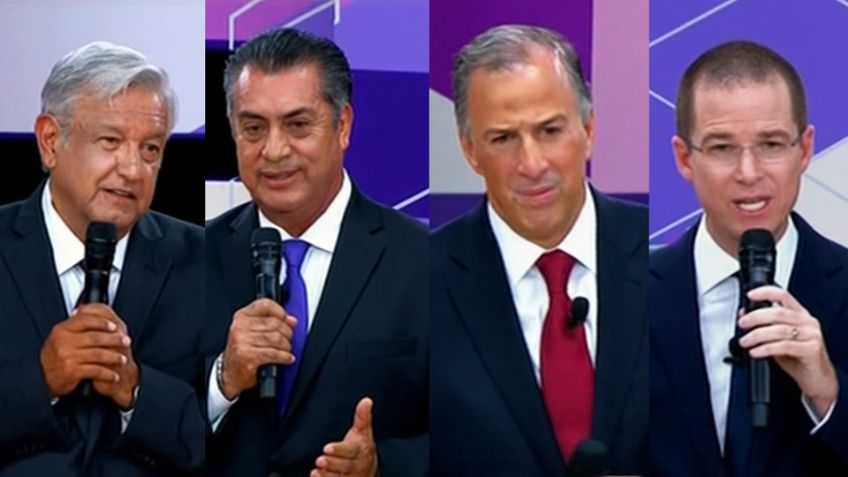 ¿Cómo fue el icónico segundo debate entre AMLO, 'El Bronco', Anaya y Meade?