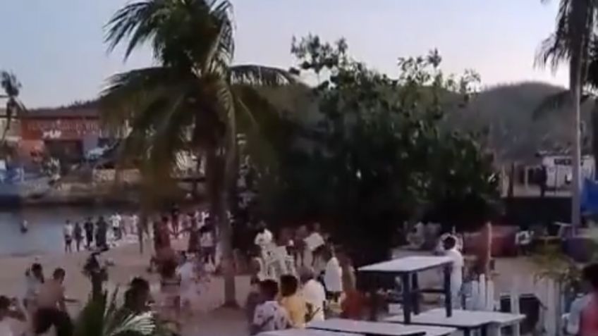 Caos en Acapulco: Turistas se agarran a golpes con meseros por abuso en el cobro