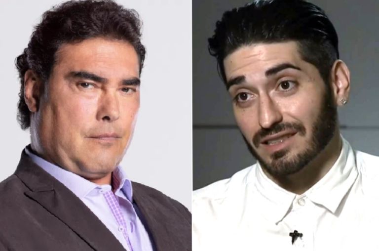 Eduardo Yáñez e hijo