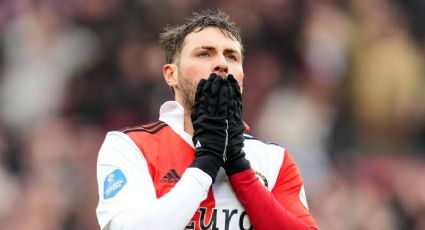 Santiago Giménez sigue en sequía; El Feyenoord golea 6-0 al Ajax y se mantiene segundo