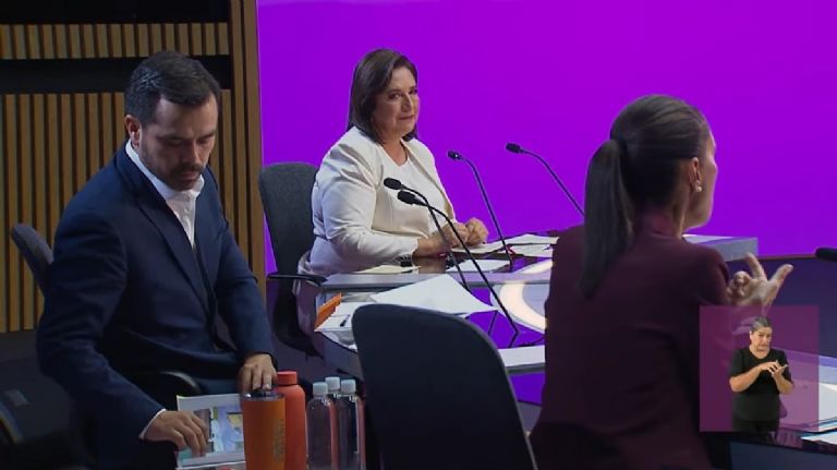 Álvarez Máynez destaca propuestas sobre salud y educación en el debate presidencial