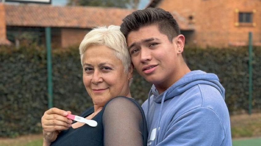 Shock en la farándula: Actriz de 55 años, queda embarazada de su pareja, un influencer de 24