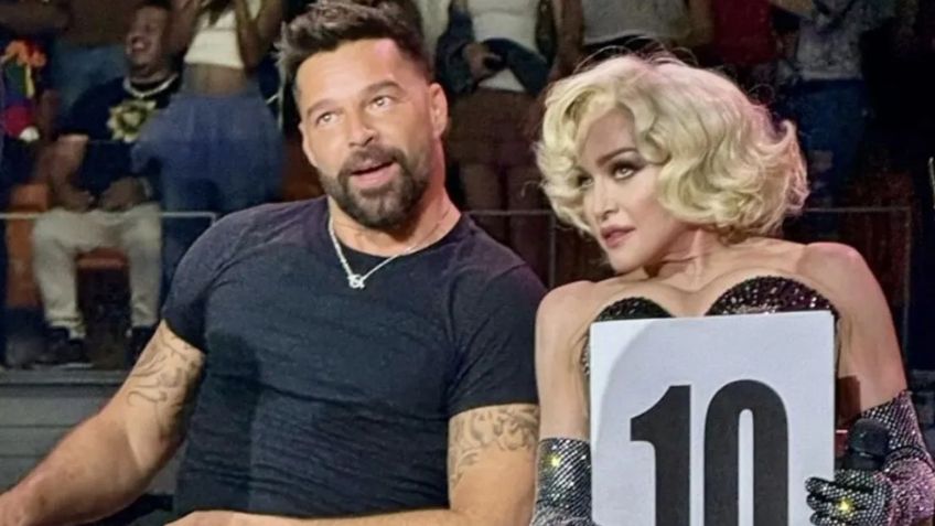 Ricky Martin protagoniza junto a Madonna un candente baile en el 'The Celebration Tour'
