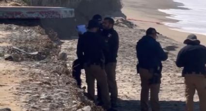 VIDEO: Ejecutan a sujeto que lanzó a un hombre al acantilado en playas de Tijuana