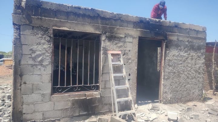 Incendio arrasa con 7 viviendas en Cócorit; afectados requieren apoyo con víveres