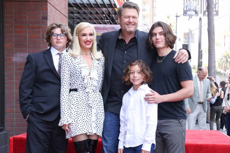 Gwen Stefani y familia