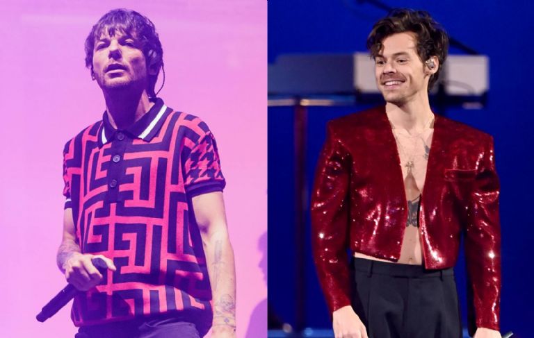 Louis Tomlinson y Harry Styles