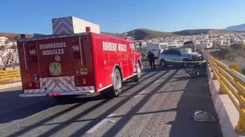 Tragedia en Sonora: Mujer embarazada muere tras fuerte accidente; quedó prensada