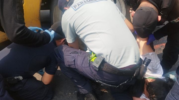 Fuerte Accidente: Mujer ciclista pierde una pierna al ser atropellada en CDMX