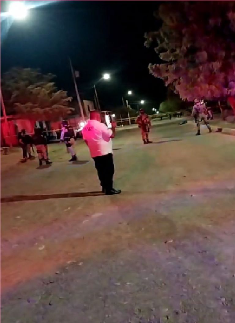 Se desata balacera en Ciudad Obregón. Foto: Facebook