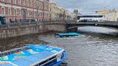 Foto ilustrativa de la nota titulada VIDEO: Autobús se desploma en un río en Rusia; 3 muertos y 4 con muerte encefálica