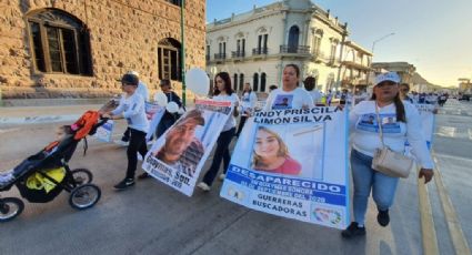 “Los buscaremos hasta encontrarlos”; realiza marcha pacífica colectivo en Guaymas