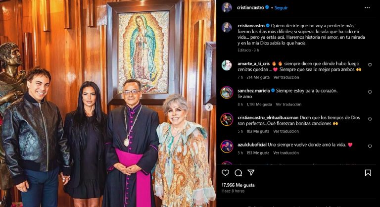 Cristian Castro regresa con Mariela Sánchez