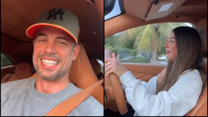 Tras acusación de violencia doméstica, William Levy reaparece con su hija Kailey